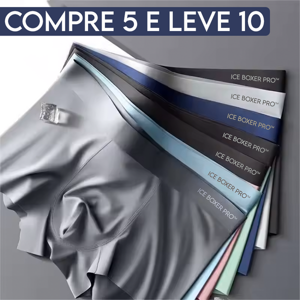 Ice Boxer Pro™ - Cueca de Seda Térmica - [COMPRE 5, LEVE 10]